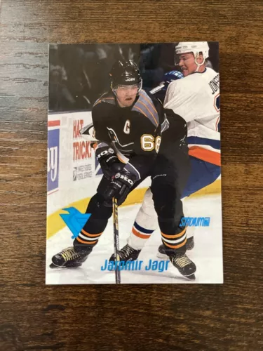 1999-00 Topps Stadium Club Jaromir Jagr #1 Pittsburgh Penguins HOF