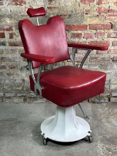 Fauteuil de barbier vintage 1930 FIGARO - Photo 1/9