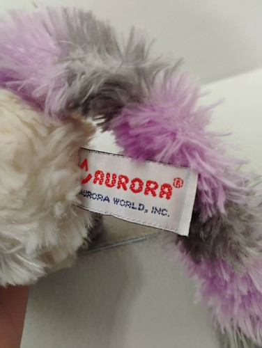 Yoohoo Friends Lavender Lemur 8" Plush Toy By Aurora - Picture 4 of 4