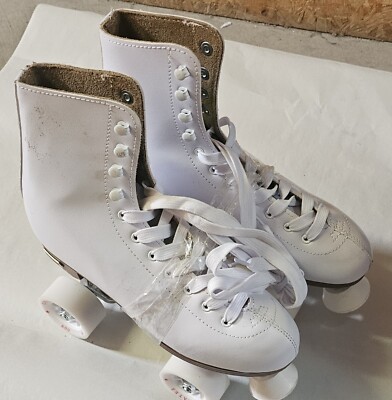 CHICAGO Skates Deluxe Leather Lined Rink Skate Ladies Size 9 NEW