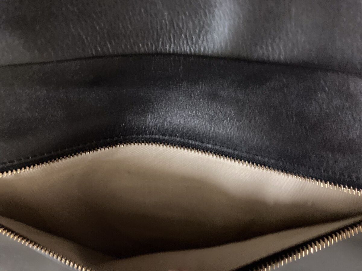 Tory Burch Black leather Bombe Reva Clutch Shoulder bag Tory Burch Black leather Bombe Reva Clutch Shoulder bag