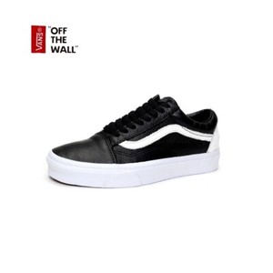 vans shoes leather