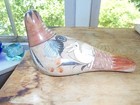  MEXICAN Pottery Dove -  Stunning Vintage Folk Art-   Nice Colors  — photo 6