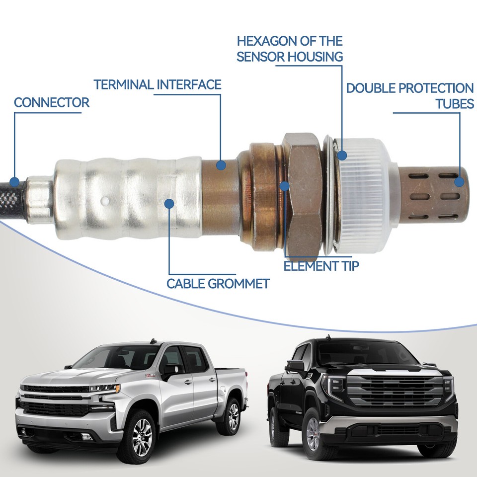 4X Brand OEM Upstream & Downstream Oxygen O2 Sensor For Dodge Ram