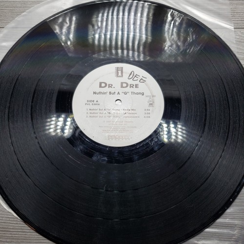 Dr. Dre Remix 12" Single Nuthin But A G Thang 1993 Original Interscope records - Picture 5 of 6