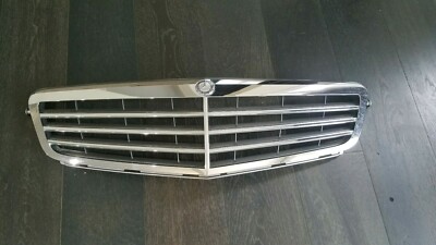 08-12 Mercedes Benz C Class Silver Front Grill OEM A2048801483 | eBay