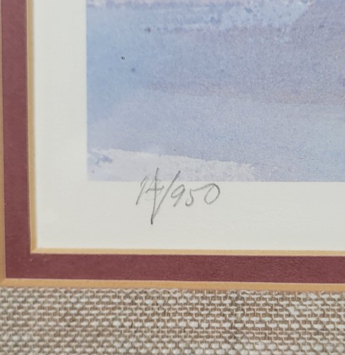 Arte de pared vintage firmado por Ernst Ulmer EDICIÓN LIMITADA NAVIDAD Keystone - Imagen 4 de 7