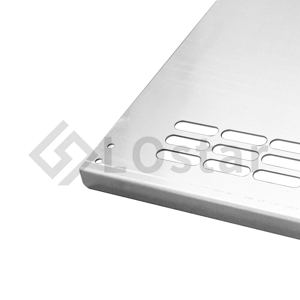 Aluminum Catalytic Converter Protection Shield Silver For 2009-2023 Ford F-150 Foto 4 de 4