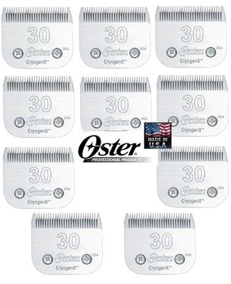 WHOLESALE LOT 10-Oster A5/A6 Cryogen-X #30 Blade*Fit Many Andis,Wahl Clippers