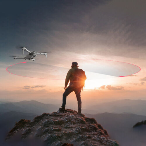 F10 RC Drohne GPS WIFI 4K HD Dual Kamera Selfie Quadrocopter Smart Follow - Bild 13 von 14