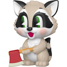 Villainous Valentines Snookums the Raccoon Paka Paka 3.75