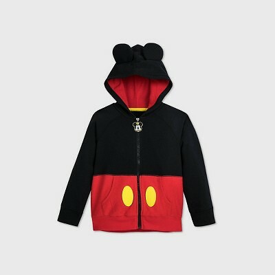 Disney Mickey Mouse Sweatshirt Hood with Ears Boys Size 3