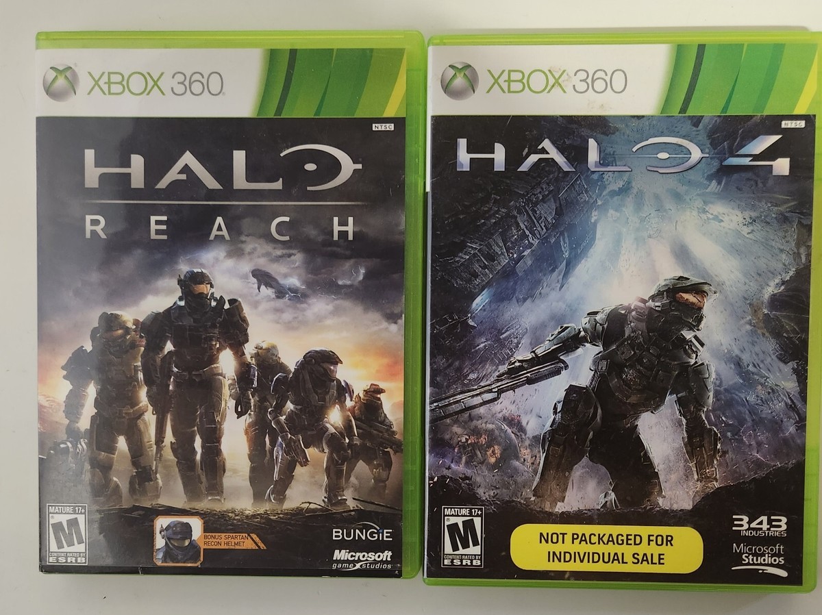 Halo Games Bundle - Halo Reach + Halo 4 - Xbox 360 - Tested | eBay