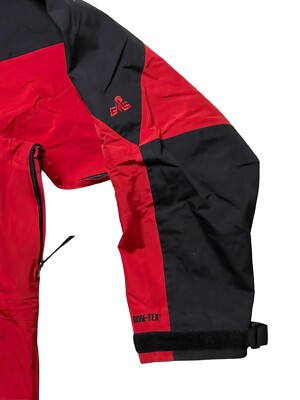 Eastern Mountain Sports EMS Men's XL Gore-Tex Red Hooded Zip Eastern Mountain Sports EMS Men's XL Gore-Tex Red Hooded Zip
