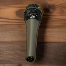 ER MC-123 Dynamic Uni-directional Microphone Black Recording 600 Ohms Tested