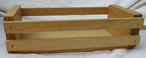 Caja de madera rara Napa Valley soporte para cajas cintas Sony tiene capacidad para aproximadamente 10" de largo - Imagen 3 de 6
