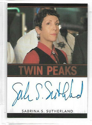 Twin Peaks - selección de tarjetas de autógrafo casi nuevo fotos de estrellas Rittenhouse - Imagen 26 de 96