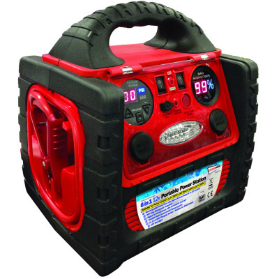 Jump Start 6-in-1 900 Amp 12V UK Portable Digital Power Pack Station Booster #13 - Picture 2 of 2