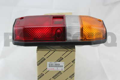 8156190K09 Genuine Toyota LENS, REAR COMBINATION LAMP, LH 81561