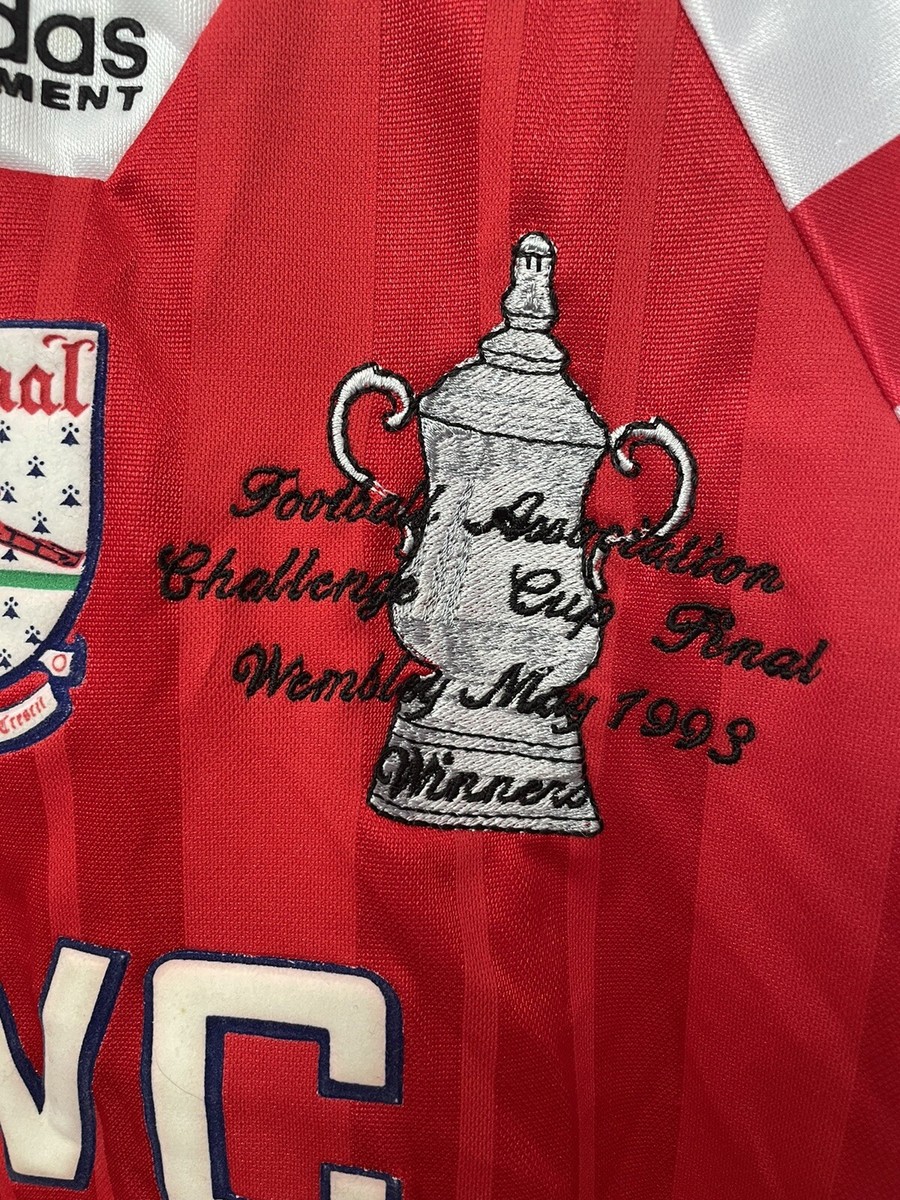 Arsenal Vintage 1993 Cup Winners Kids Shirt | eBay UK