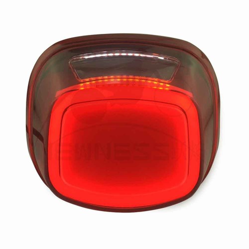LED Rear Brake Tail Light Red Taillight Fit for Harley Softail Dyna Touring - Picture 6 of 9