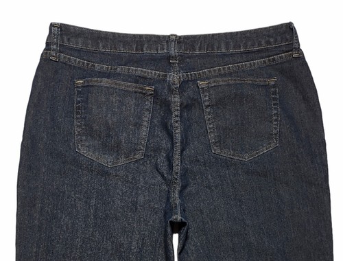 Jeans Riders by Lee pierna recta tiro alto calce relajado azul para mujer 36x31 talla 18 - Imagen 3 de 10