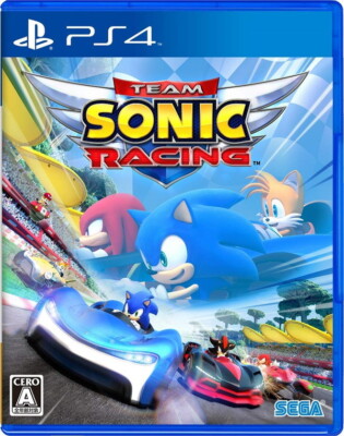 PS4 Team Sonic Racing Sega Kart Racing Game Sonic the Hedgehog NTSC-J Japan