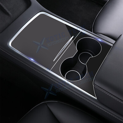 Transparent Center Console Wrap Cover Sticker Decoration For Tesla Model 3/Y 21+