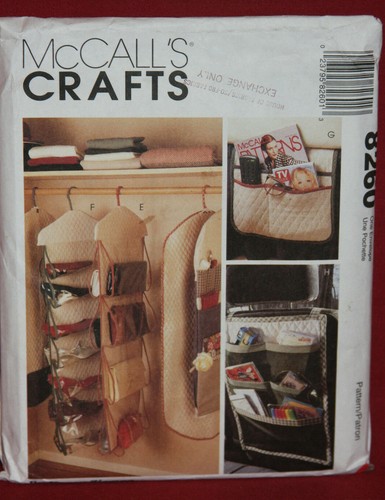 Choice McCall CRAFT PATTERNS Lace, pillow, Bag holder, Basket, Closet UNCUT (CP - Imagen 14 de 22
