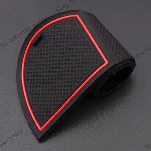 For Subaru Levorg 2016 2017 2018 Non-slip Gate Slot Pad Rubber Cup Holder Mats - Picture 5 of 12