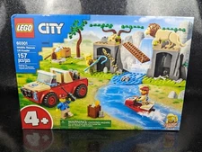 LEGO #60301 City Wildlife Rescue Off-Roader Lion Cub Brand New Sealed in Box