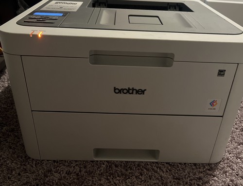Brother Hl-l3210cw Compact Color/ laser Printer for parts only no black Toner/