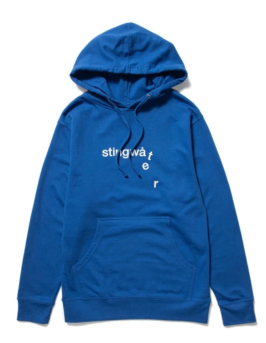 Sweat shirt à capuche classique logo goutte à goutte neuf grand Stussy Supreme 