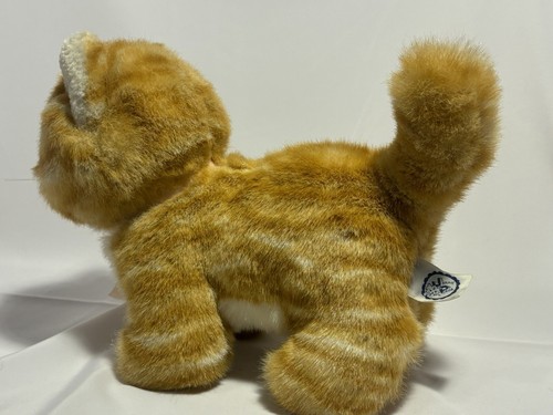 Vintage Jerry Elsner Cat Kitten Jasper Plush Stuffed Animal Orange White Ginger - Picture 5 of 9