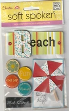 MAMBI Soft Spoken by Chester 3D BEACH/SUMMER 93364 Fast FREE Ship! LAST ONE!