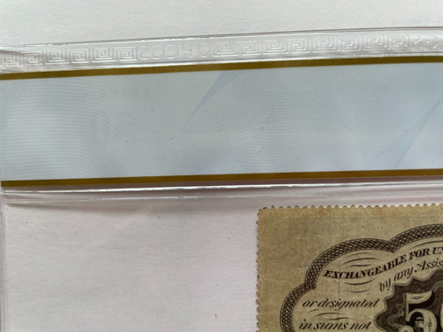 FR-1311 First Issue 50c Cent Fractional Currency "Perforated Edge" *PCGS VF-30 - Picture 8 of 13