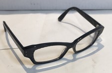 JEAN LAFONT WOMANS EYEGLASS FRAMES ONLY LUNA 100 50-13-140 BLACK/GOLD VINTAGE