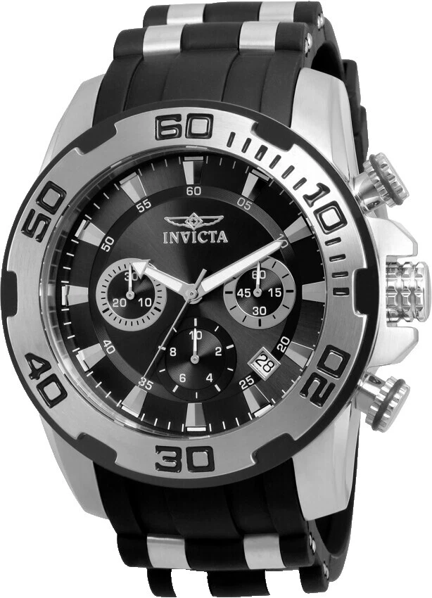 Invicta Silicone Rubber Band Wristwatches