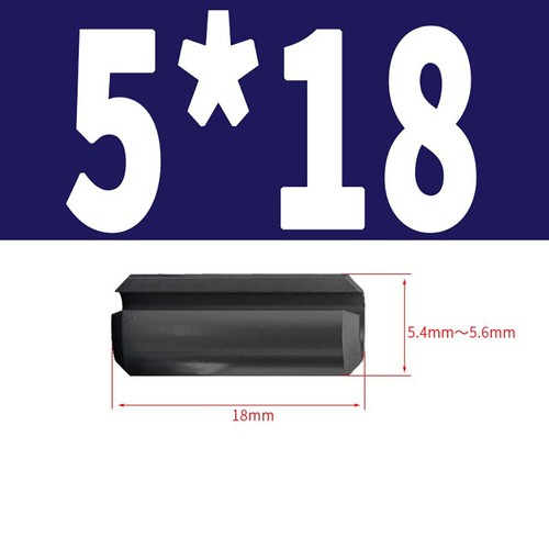 Black Spring Pins Split Tension Roll Pin 65 Mn steel M1.5 M2 M2.5 M3 M4 M5-M12 - Picture 89 of 156