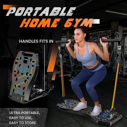 25-in-1 4rd Generation Push Up Board - Multi-Functional Foldable Gym System - Picture 7 of 8
