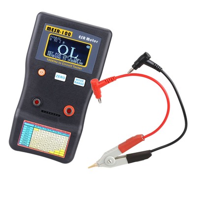 MESR-100 Auto-Ranging Capacitor Test Ohm Meter Circuit Test 0.001-100.0R F6O5
