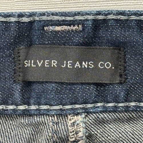 Silver Zac Bootcut Jeans Herren 38 x 36 Relaxed Fit Loose Medium Wash Denim - Bild 15 von 18