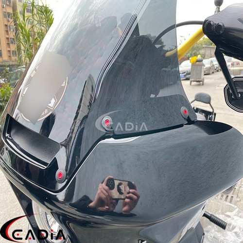 Carenado delantero parabrisas 18,4" de alto para Harley Softail Low Rider ST FXLRST 22-24 - Imagen 4 de 18