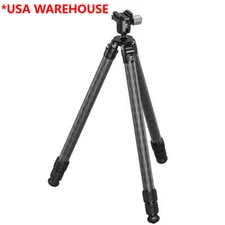 Leofoto SA-363CX+MG-40X Arca & Picatinny Clamp Outdoors Tripod with Ball Head