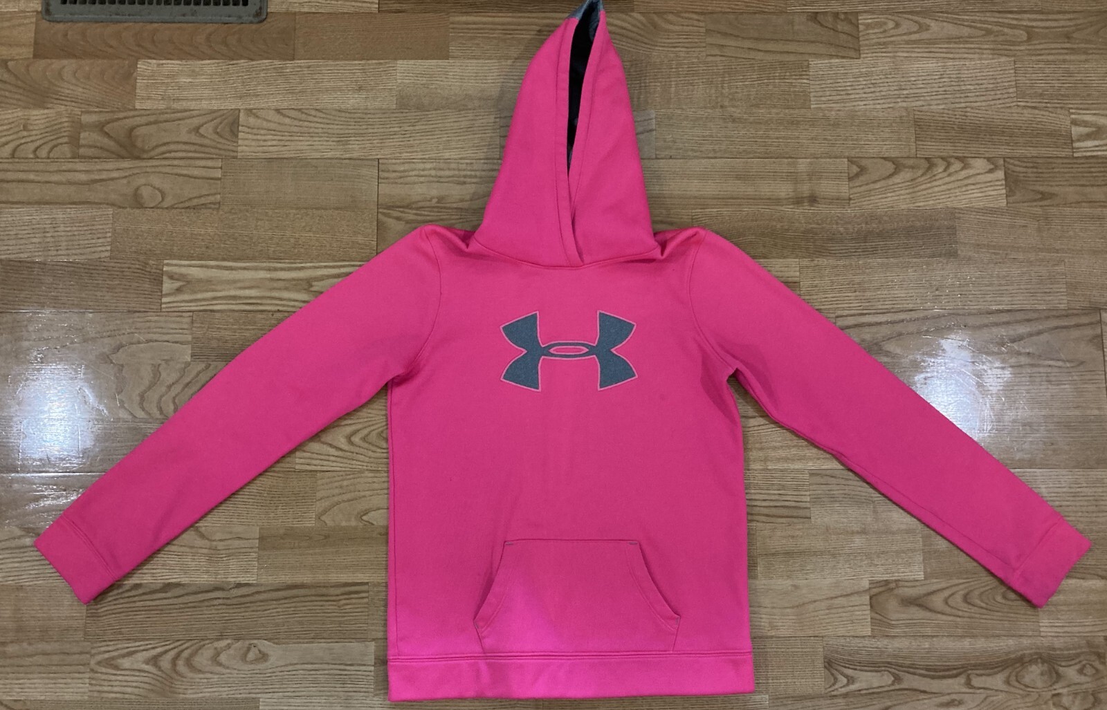 Girls Under Armour Hot Pink Hoodie 