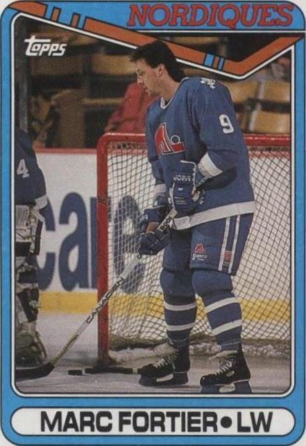 1990-91 Topps - Marc Fortier #176 - 1 of 1