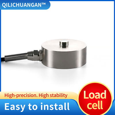 Bellow Type Load Cell Sensors Test Weight Pressure Force Capacity 0-10T