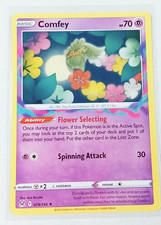 Comfey 79/196 Lost Origin Rare Pokémon Card 2022