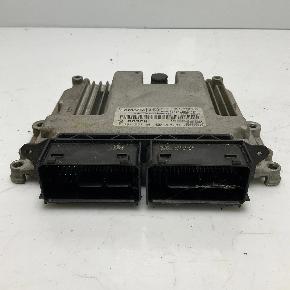 Centralina motore FORD MONDEO IV V codice ricambio 0281033201 FS7A-12A650-EBA - Immagine 2 di 4