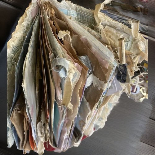 Junk Journal Primitive, Victorian Lady, Grungy Tea Towel -HOLIDAY SPECIAL! - Picture 2 of 24